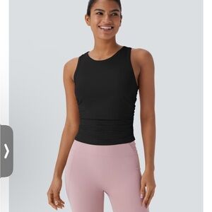 HALARA Black Sleeveless Tank Top